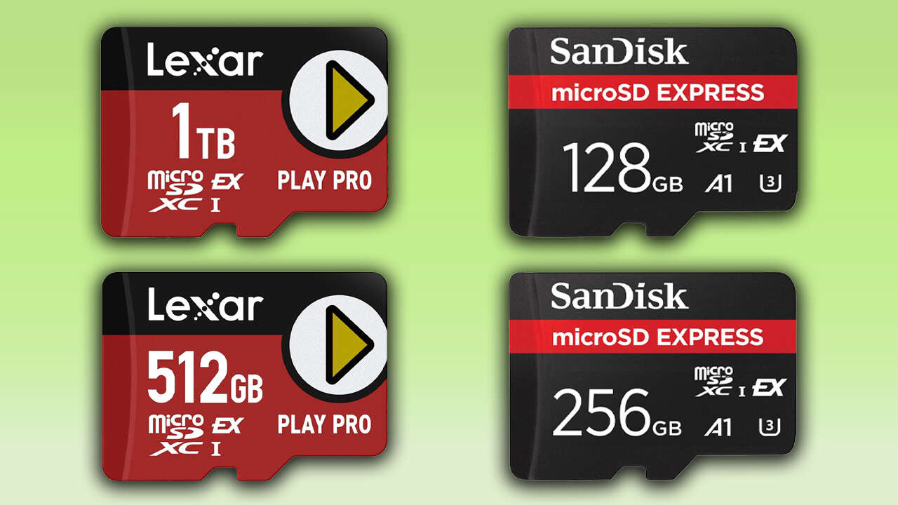 Nintendo Switch 2のLexar 1TB MicroSD Expressカード2 Amazonで補充および割引