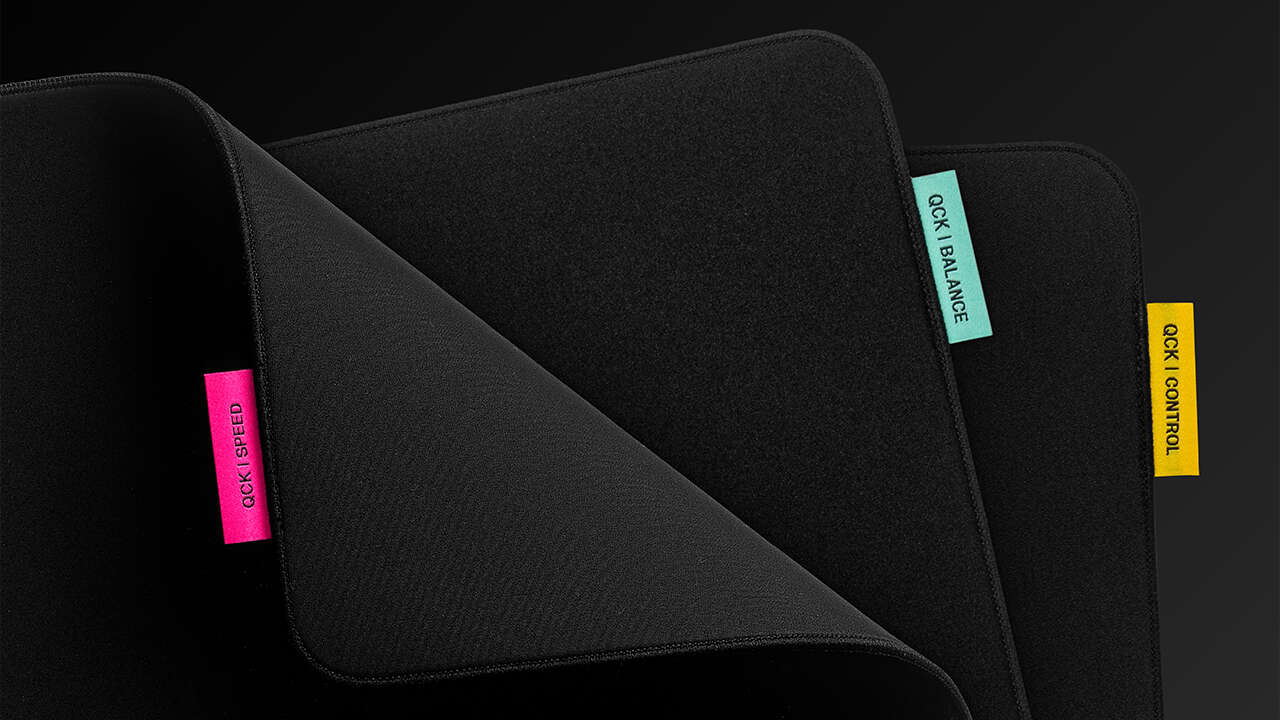 Steelseriesの新しいQCKマウスパッドは、速度と精度のために構築されています