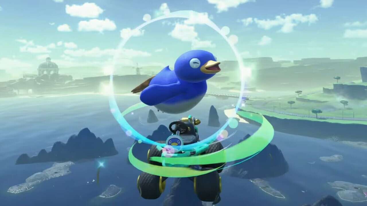 数十年後、マリオ64の赤ちゃんペンギンはマリオカートワールドでまだ運命づけられています